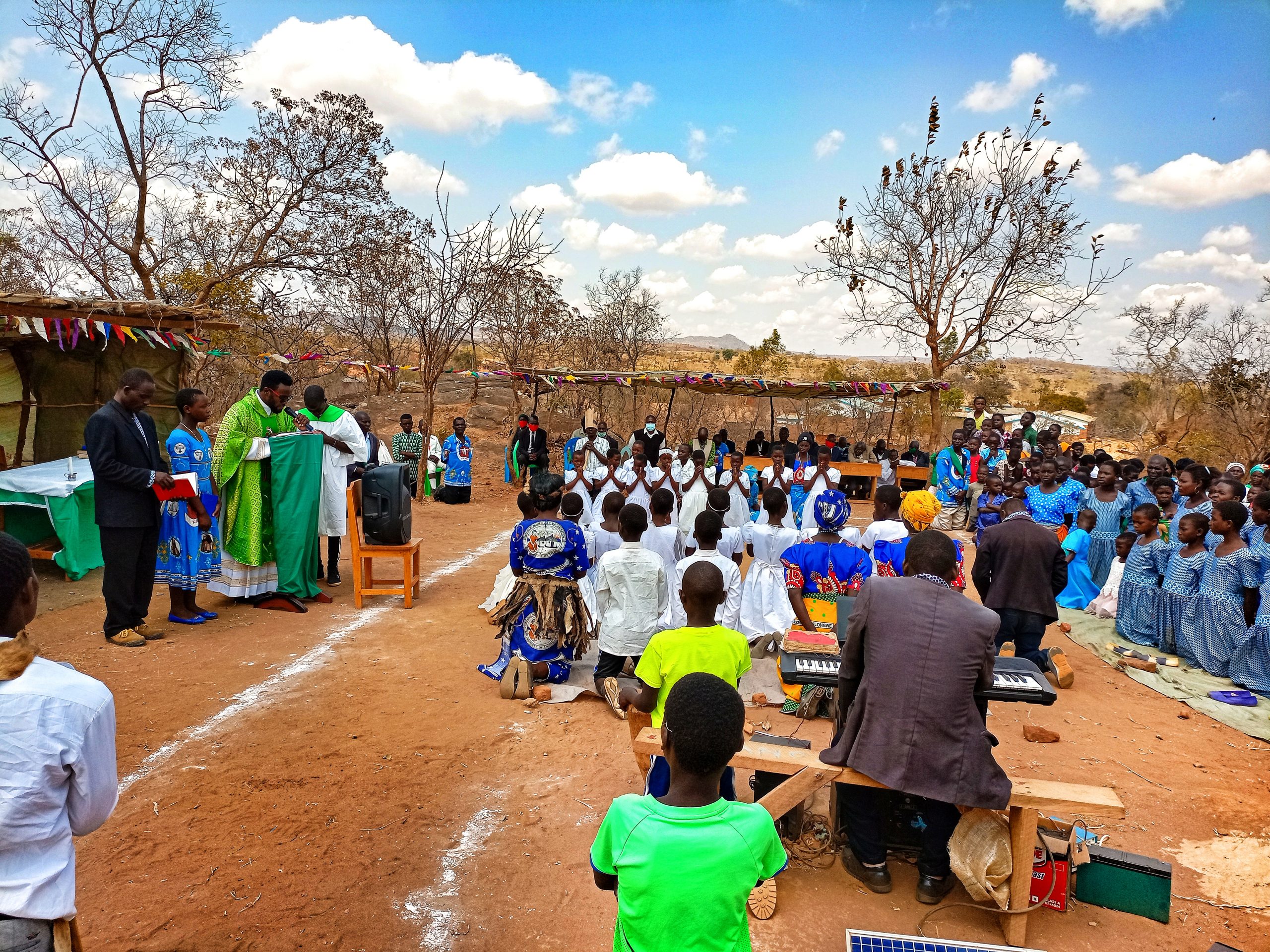 Worship in Kasungu District Malawi